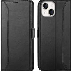 iPhone 15 - Robuste Klapphülle mit RFID Block