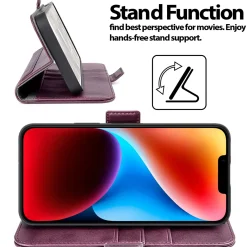 iPhone 14 - Robuste Klapphülle mit RFID Block