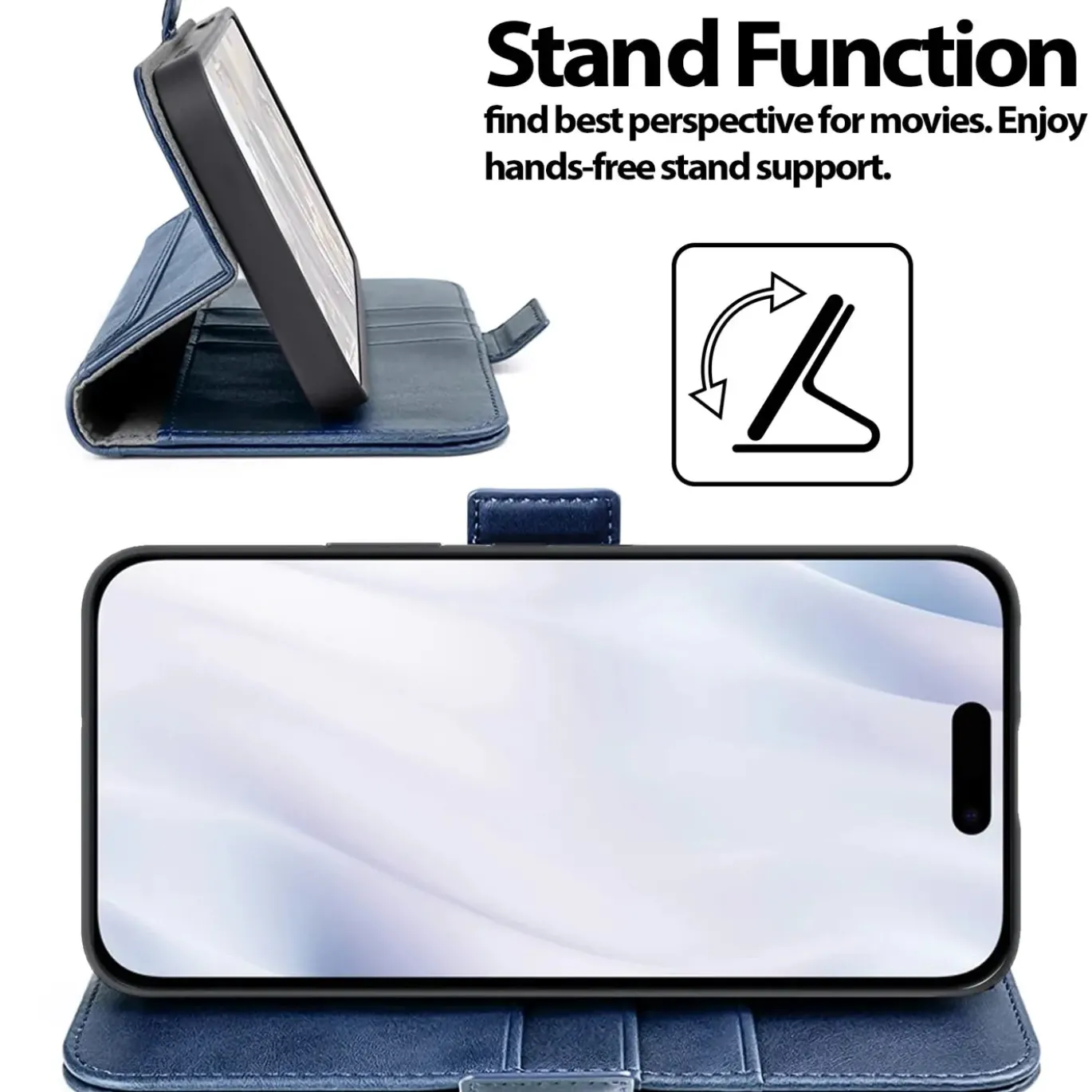 iPhone 17 - Robuste Klapphülle mit RFID Block