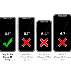 iPhone 13 - Robuste Klapphülle mit RFID Block