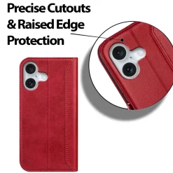 iPhone 16 - Robuste Klapphülle mit RFID Block