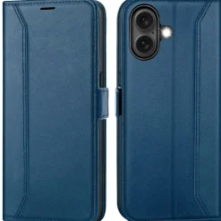 iPhone 16 - Robuste Klapphülle mit RFID Block