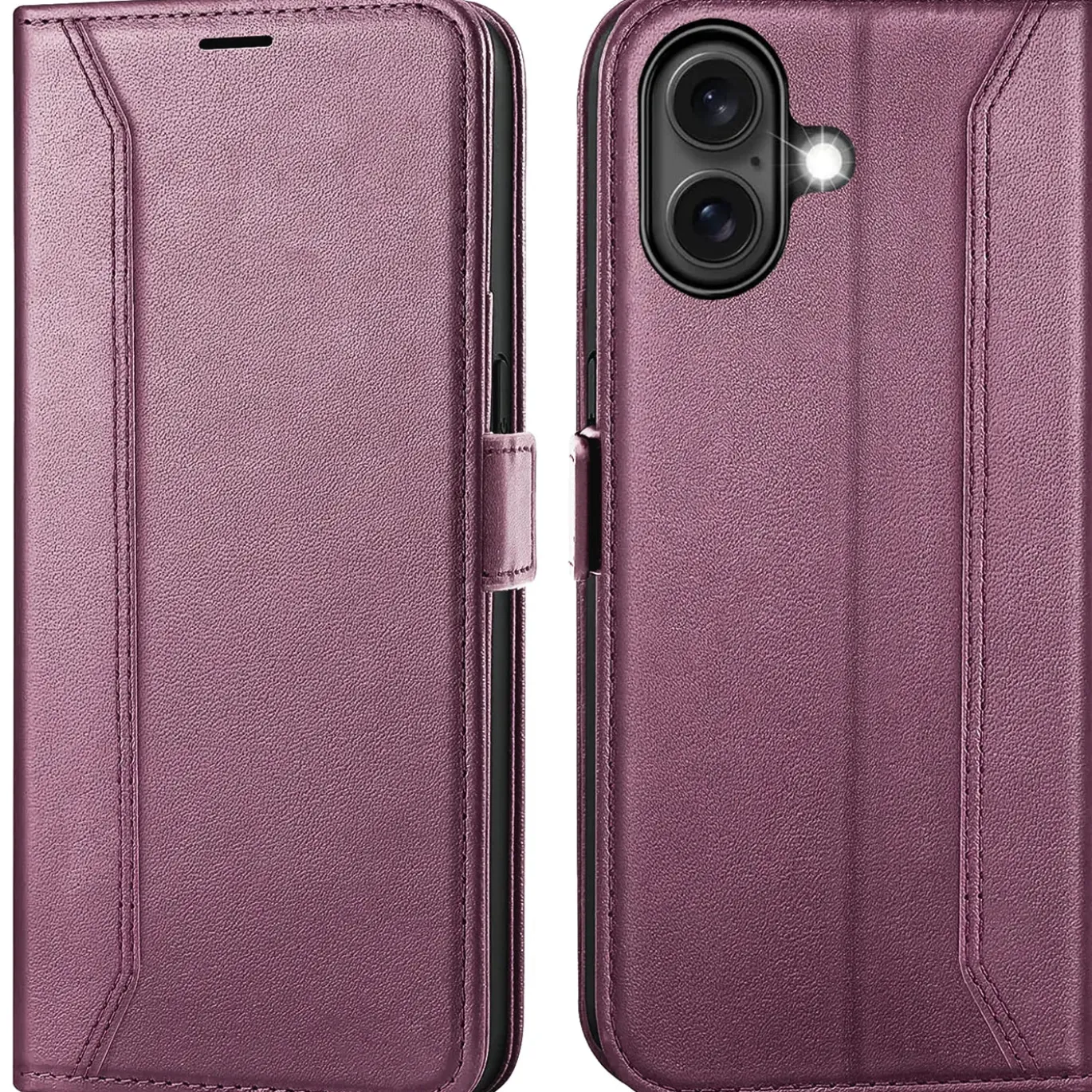 iPhone 16 - Robuste Klapphülle mit RFID Block