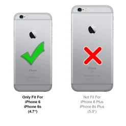 iPhone 6 / 6S - Fullscreen 9H Panzerglas Displayglas