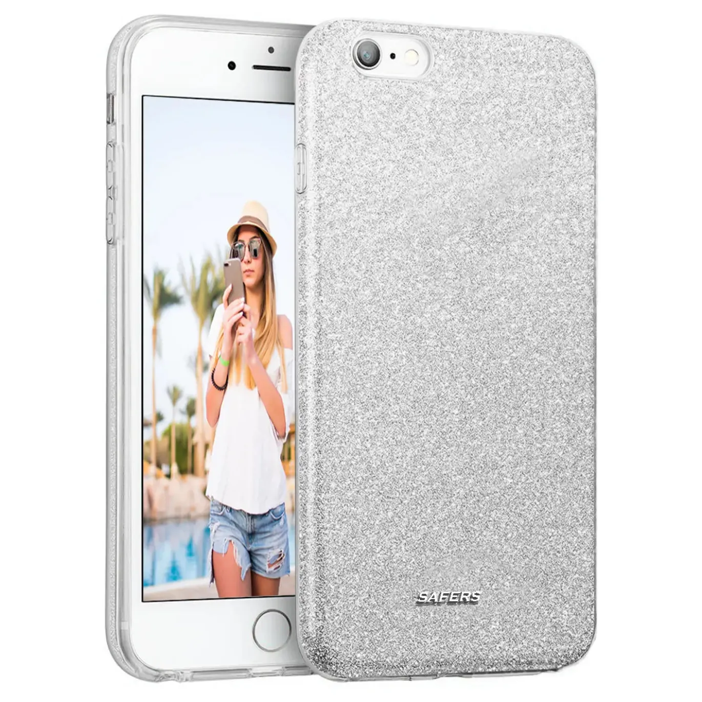 iPhone 6 / 6S - Glitzer TPU Hülle