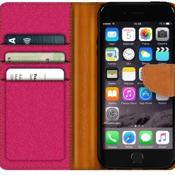 iPhone 6 / 6S - Jeanslook Klapphülle mit Kartenfach
