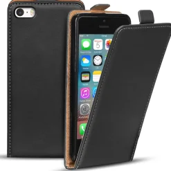 iPhone 5 / 5S / SE - Flip Hülle, horizontal klappbar