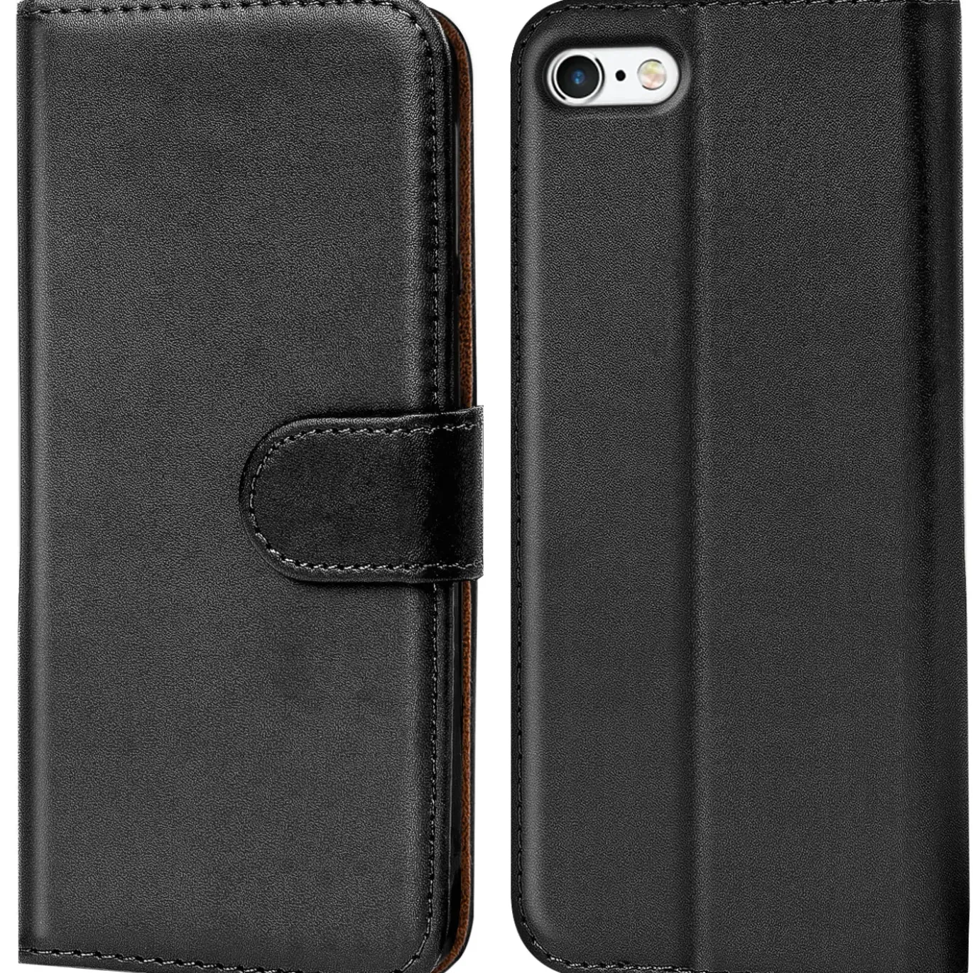 iPhone 5 / 5S / SE - Klapphülle mit Kartenfächern