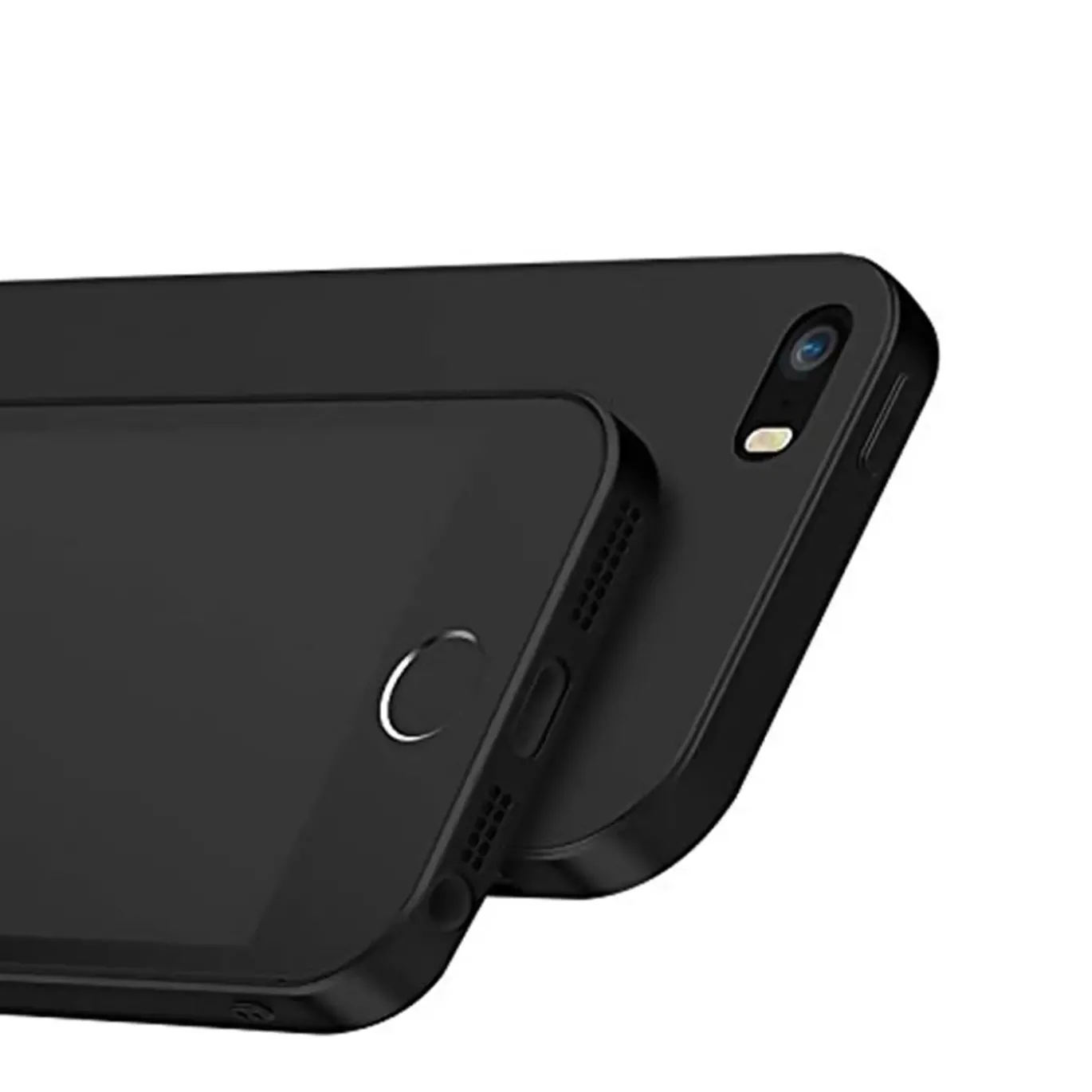 iPhone 5 / 5S / SE - Slim Silikon Backcover Schwarz