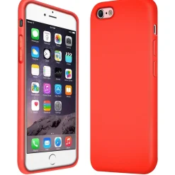 iPhone 6 / 6S - Silikon Case mit Mikrofaser-Innenseite