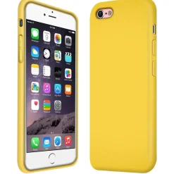 iPhone 6 / 6S - Silikon Case mit Mikrofaser-Innenseite