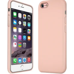 iPhone 6 / 6S - Silikon Case mit Mikrofaser-Innenseite