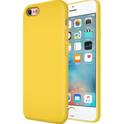 iPhone 6 / 6S - Silikon Case mit Mikrofaser-Innenseite