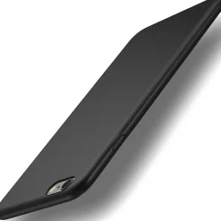 iPhone 6 / 6S - Slim Silikon Backcover Schwarz