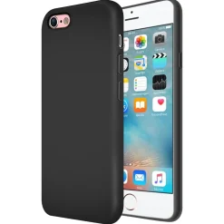 iPhone 6 / 6S - Slim Silikon Backcover Schwarz