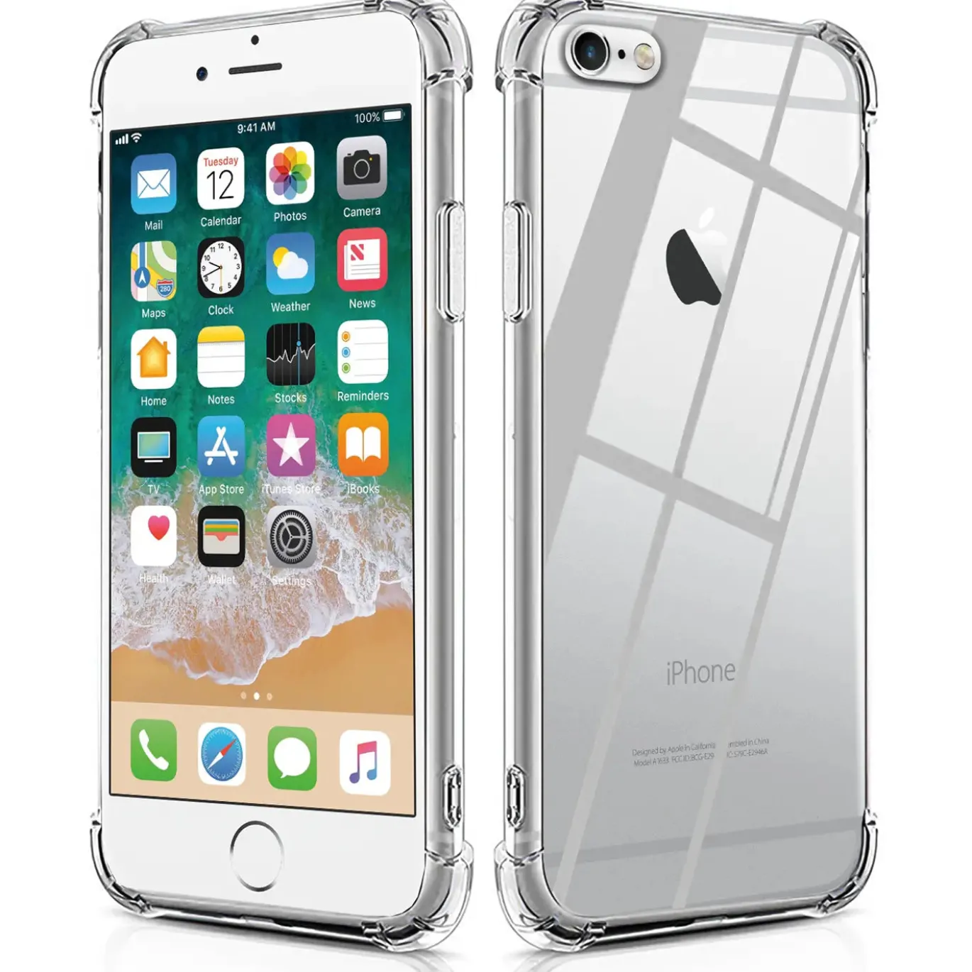 iPhone 6 / 6S - Stoßfestes Clear Case