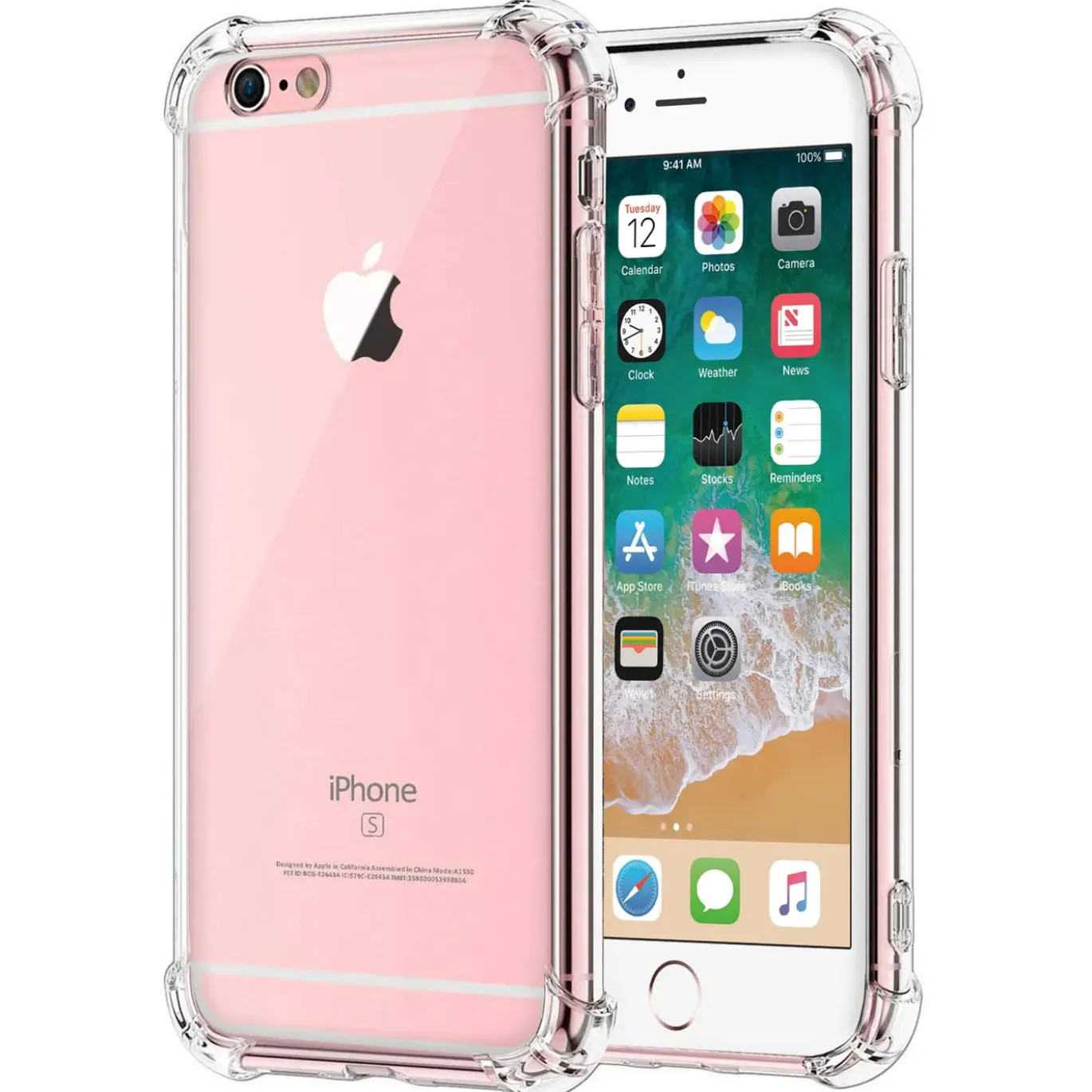 iPhone 6 / 6S - Stoßfestes Clear Case