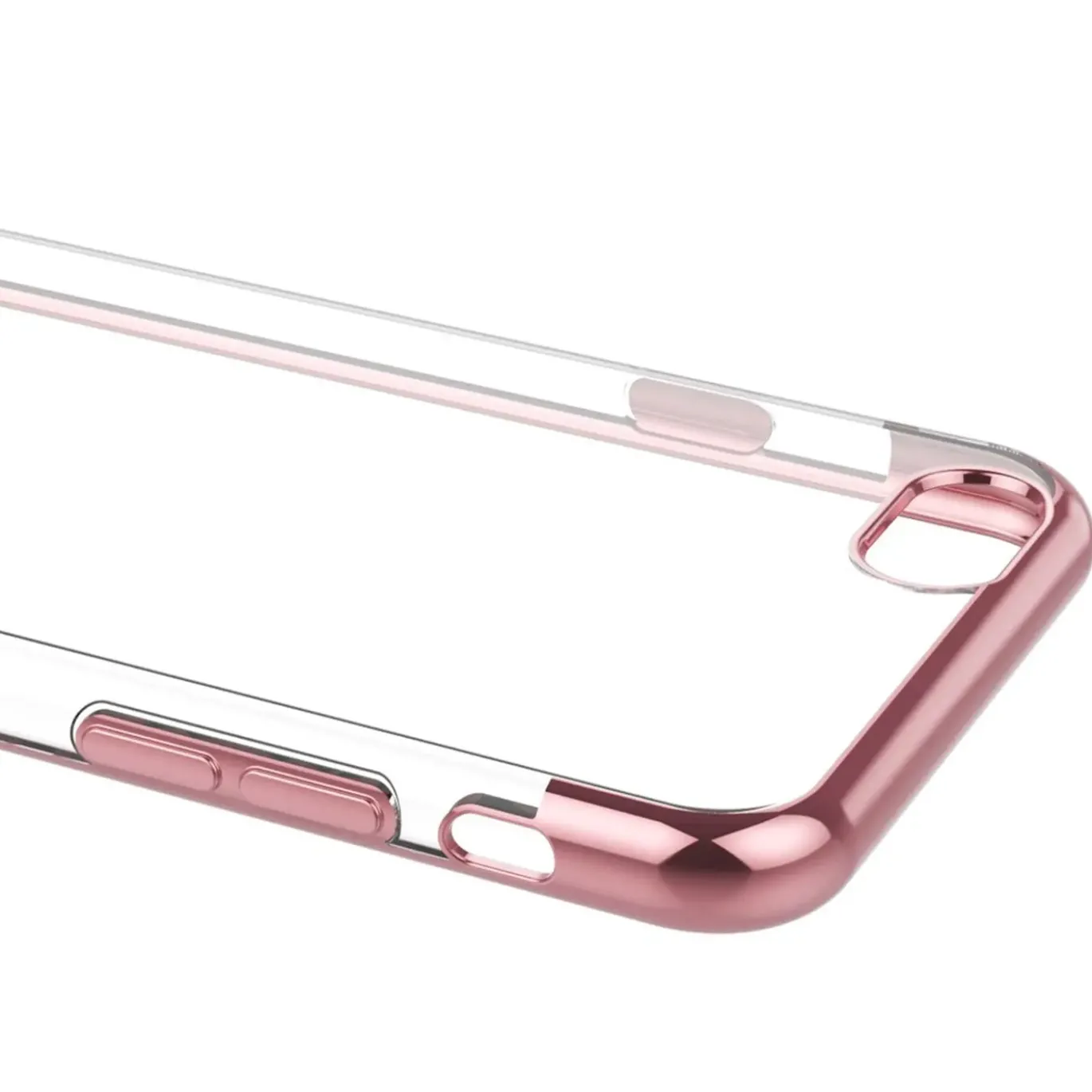 iPhone 6 / 6S - Transparente Hülle mit Akzenten
