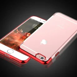 iPhone 6 / 6S - Transparente Hülle mit Akzenten