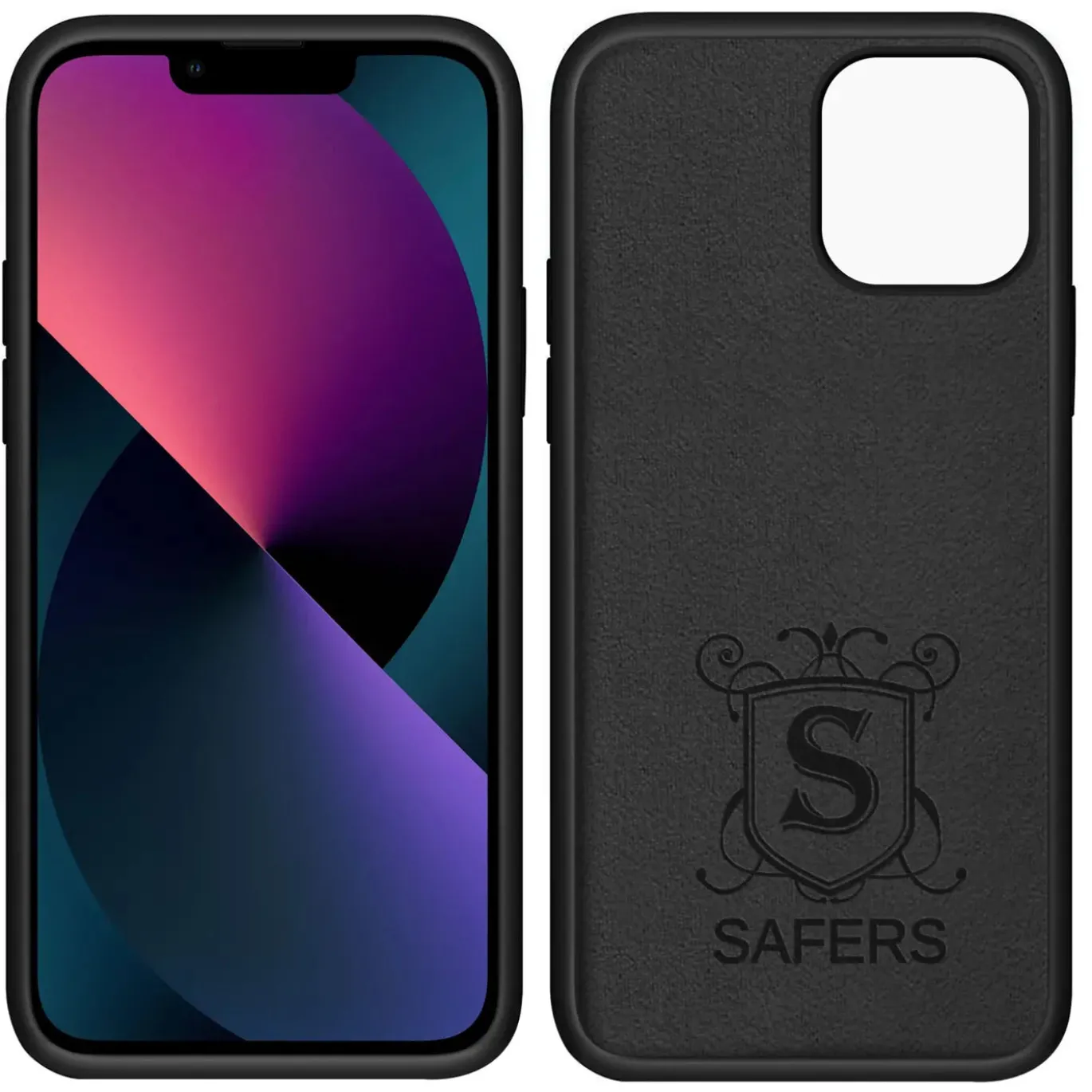 iPhone 14 - Silikon Case mit Mikrofaser-Innenseite