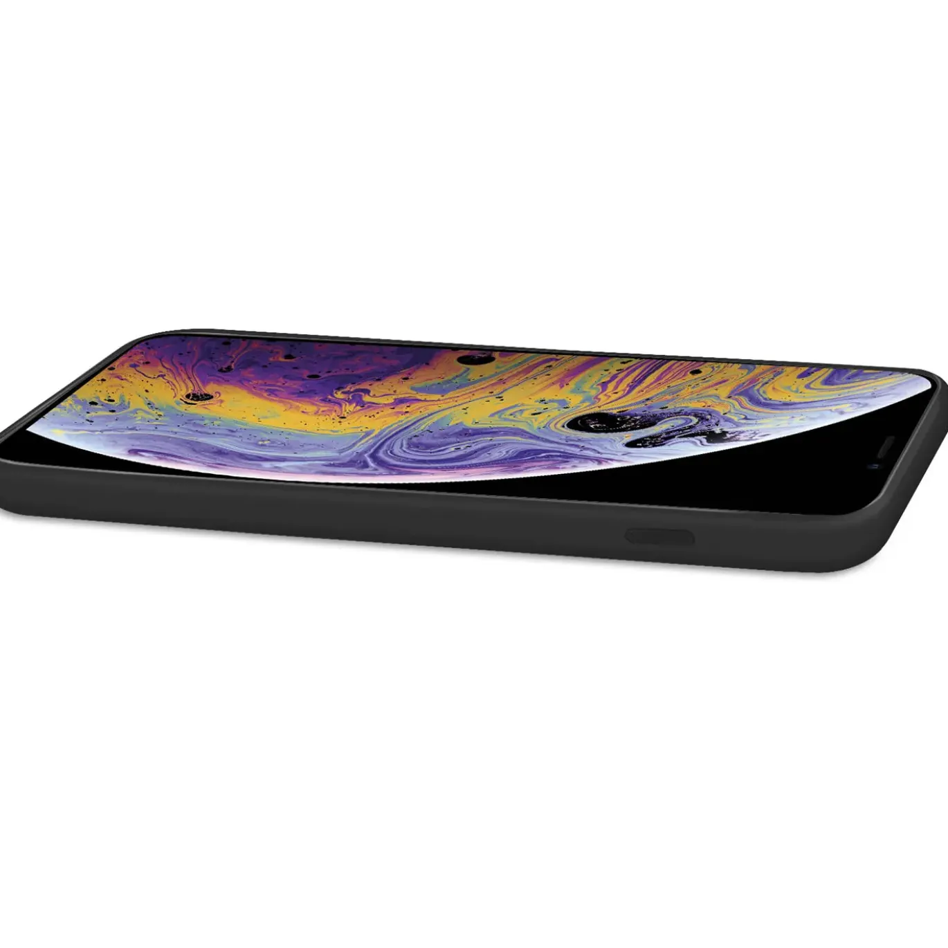iPhone 11 - Silikon Case mit Mikrofaser-Innenseite