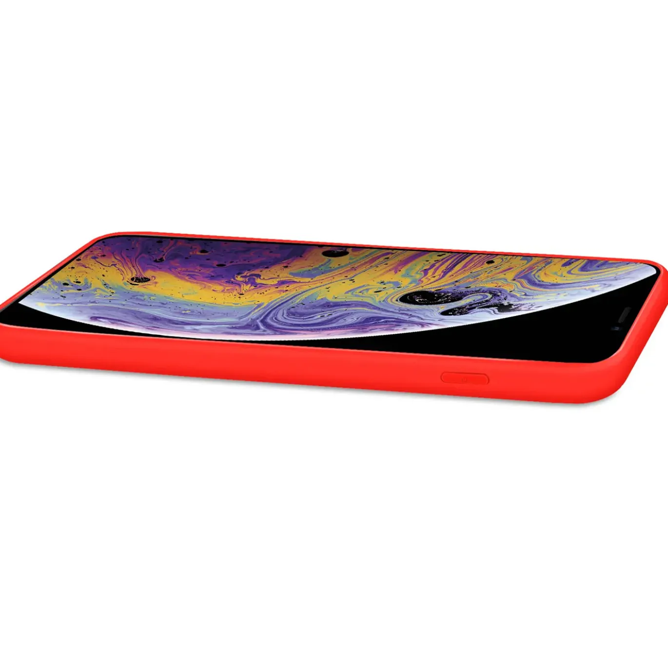 iPhone 11 - Silikon Case mit Mikrofaser-Innenseite