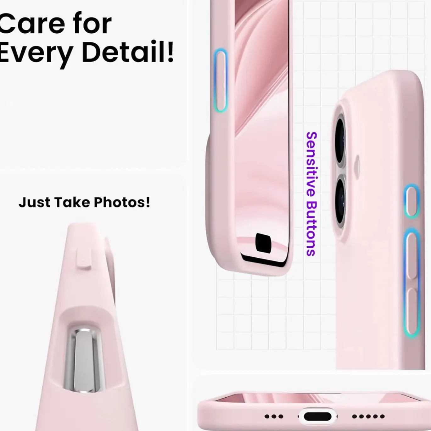 iPhone 17 - Silikon Case mit Mikrofaser-Innenseite