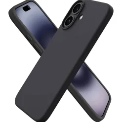 iPhone 17 - Silikon Case mit Mikrofaser-Innenseite