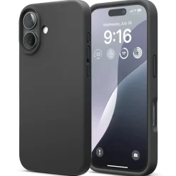 iPhone 17 - Silikon Case mit Mikrofaser-Innenseite