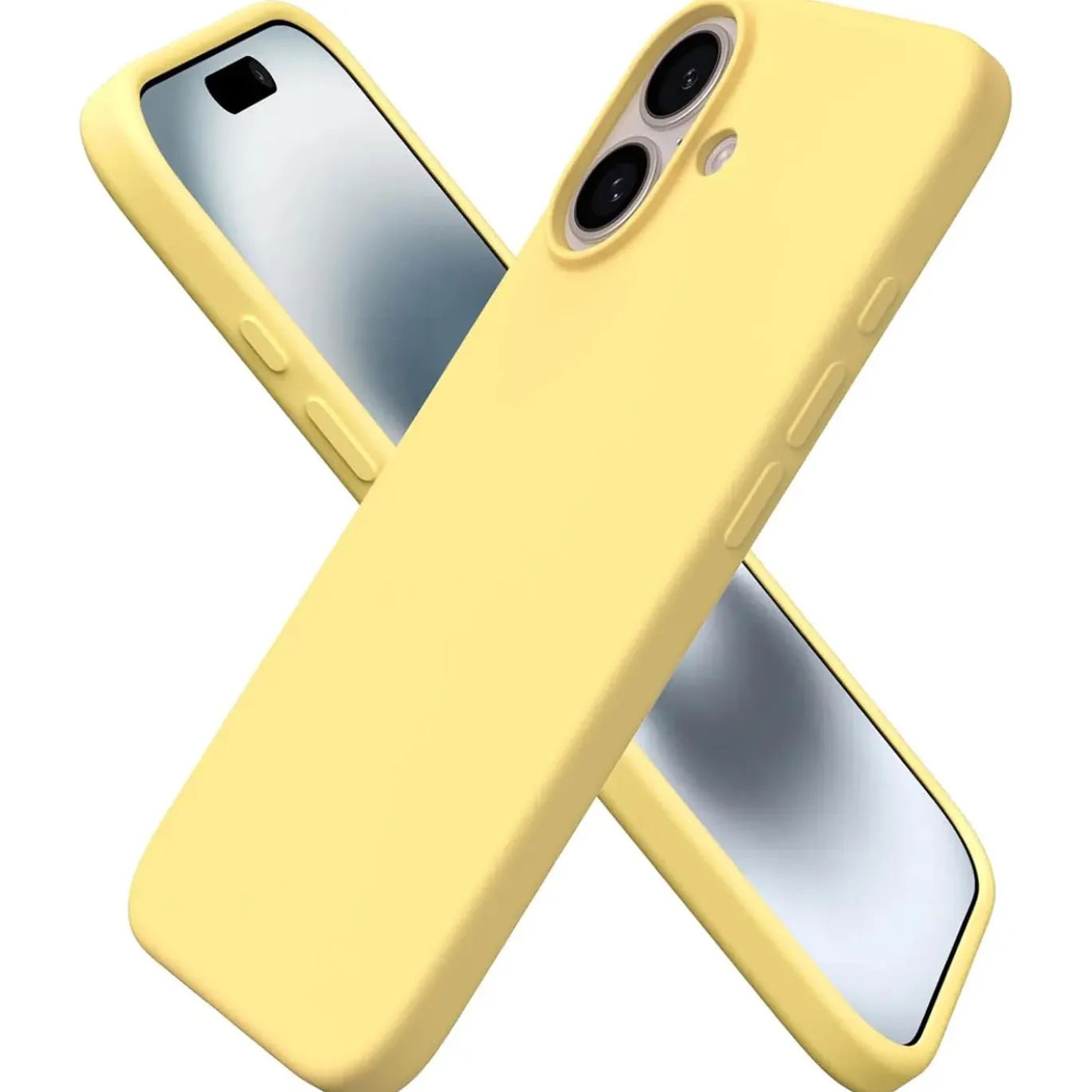 iPhone 17 - Silikon Case mit Mikrofaser-Innenseite