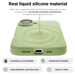 iPhone 17 - Silikon Case mit Mikrofaser-Innenseite