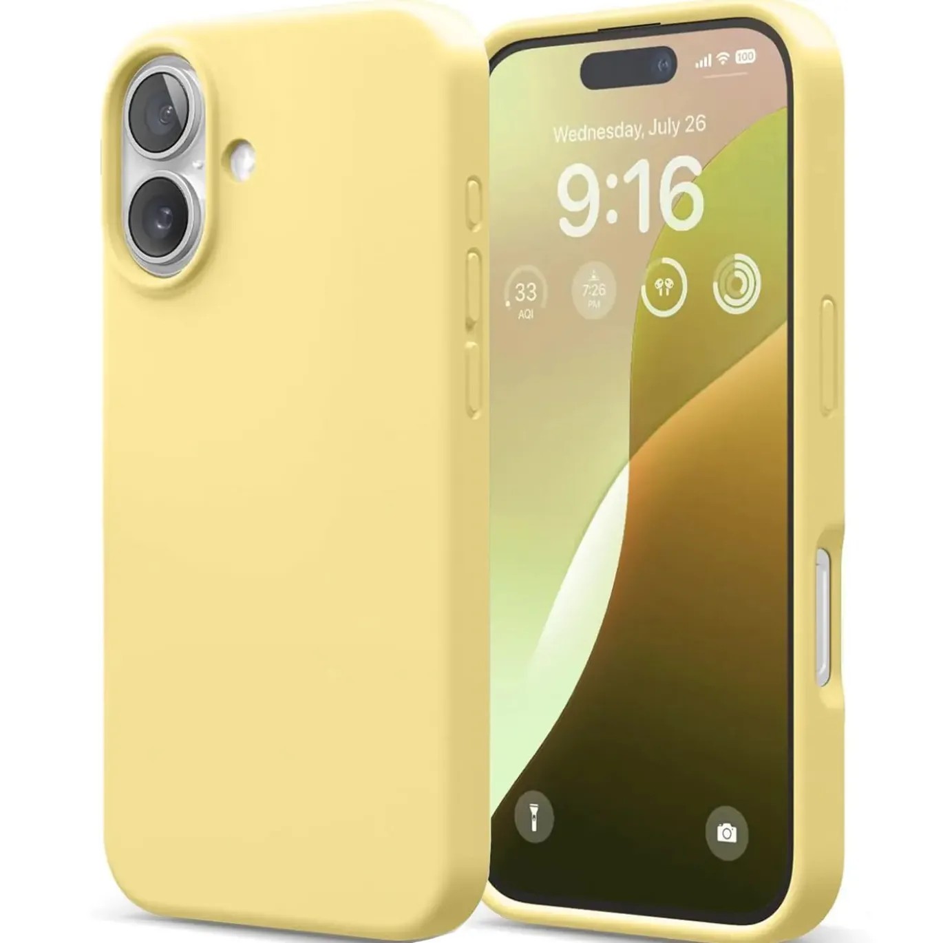 iPhone 17 - Silikon Case mit Mikrofaser-Innenseite