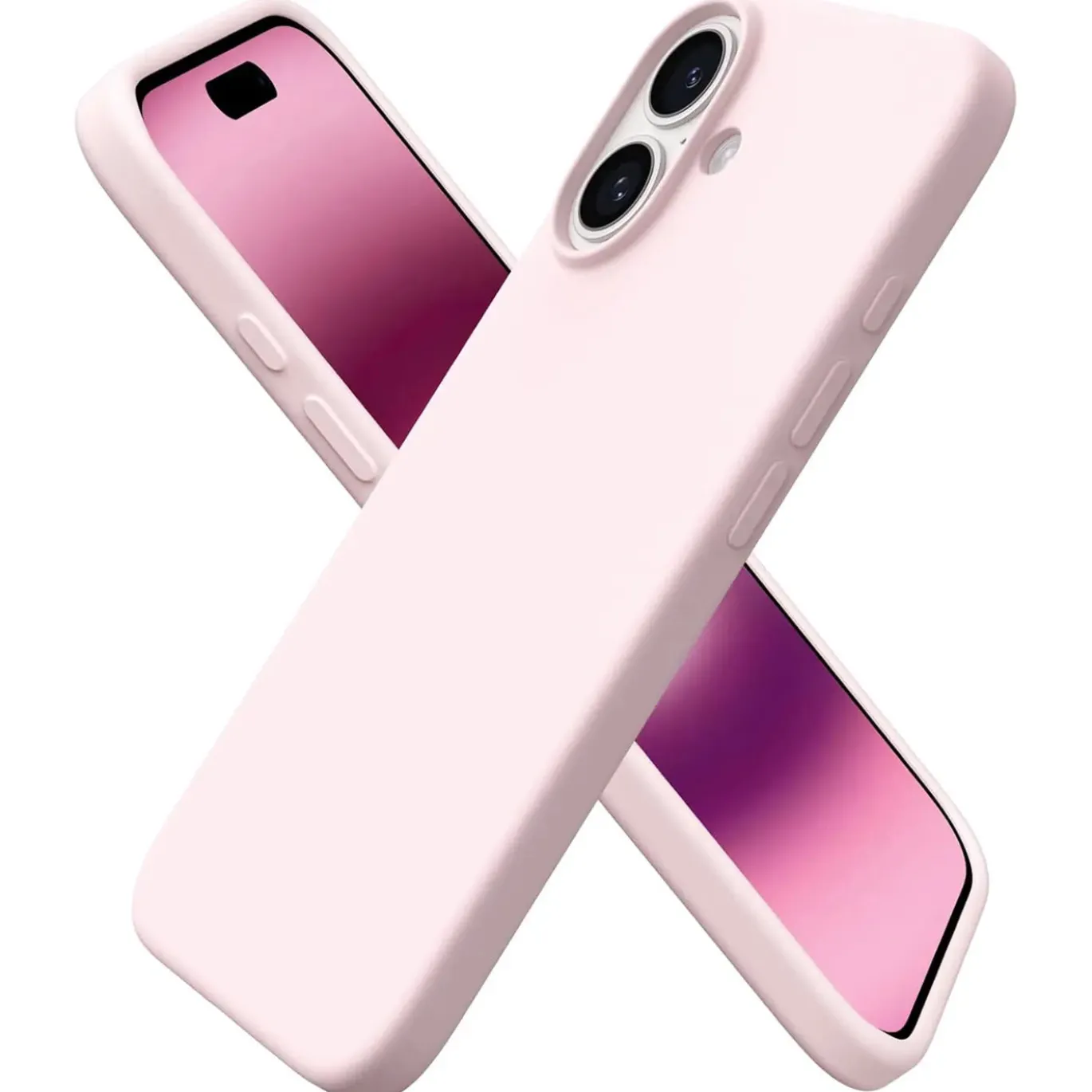 iPhone 17 - Silikon Case mit Mikrofaser-Innenseite