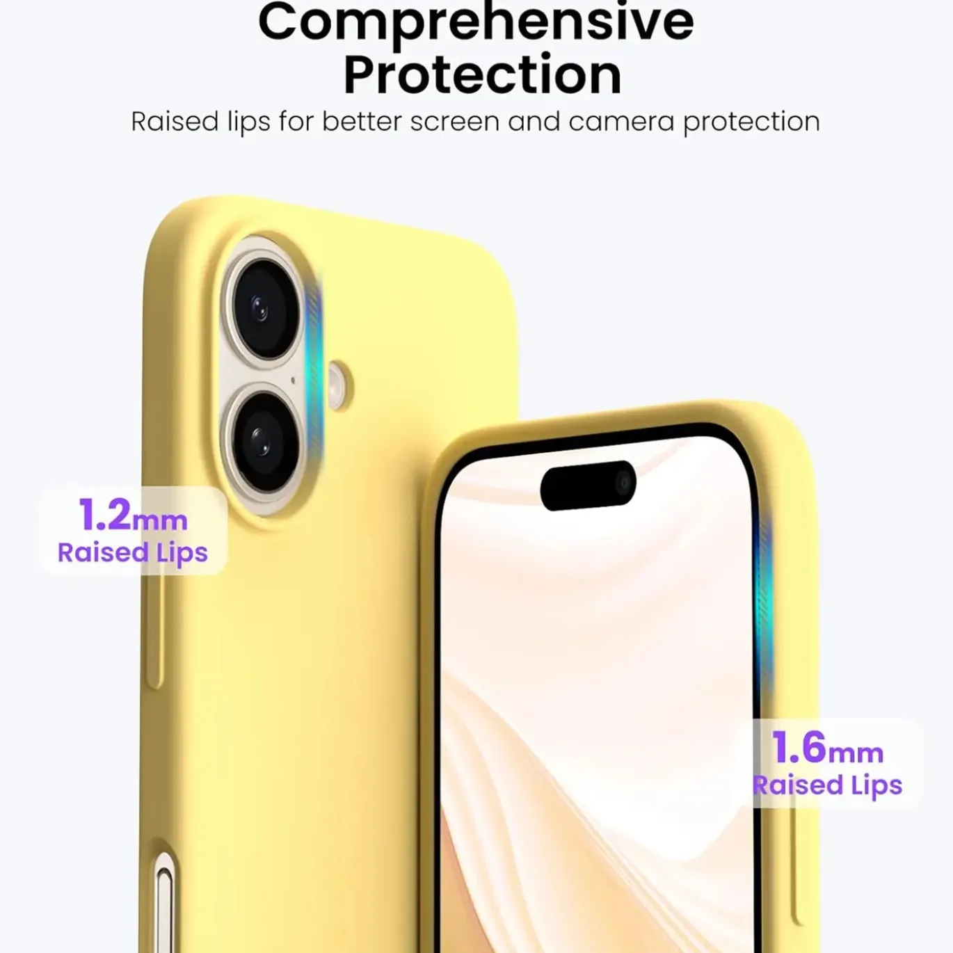 iPhone 17 - Silikon Case mit Mikrofaser-Innenseite