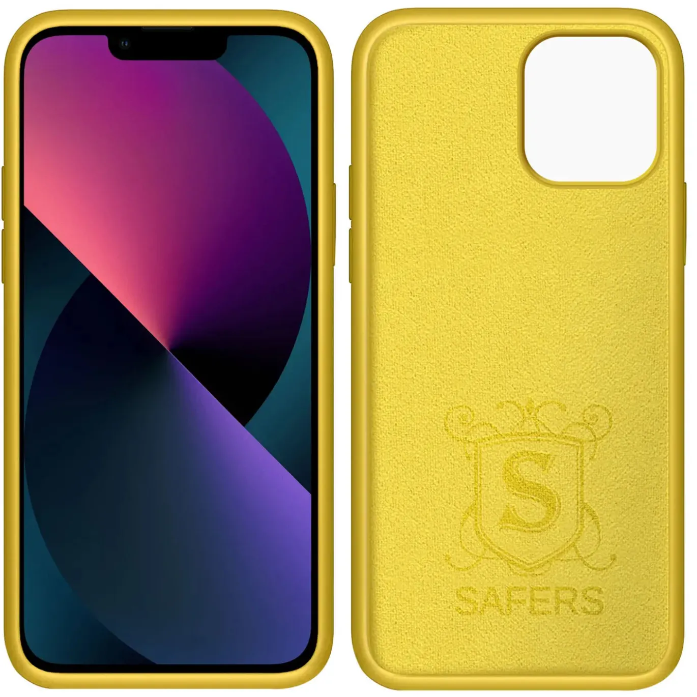 iPhone 15 - Silikon Case mit Mikrofaser-Innenseite