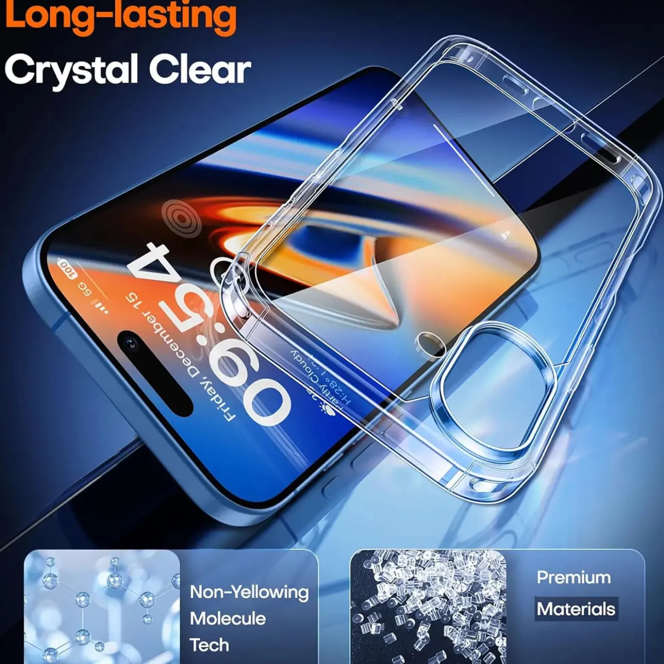 iPhone 16 - Slim Clear Case Hülle