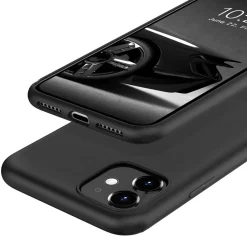 iPhone 11 - Slim Silikon Backcover Schwarz