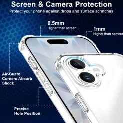 iPhone 17 - Stoßfestes Clear Case