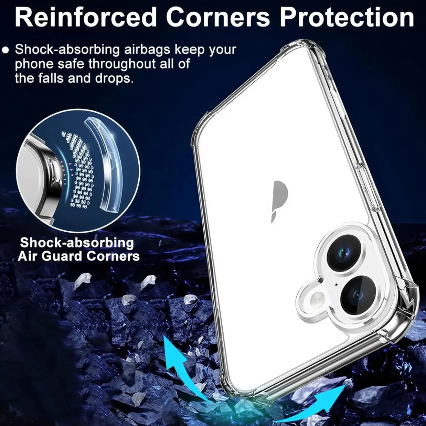 iPhone 17 - Stoßfestes Clear Case