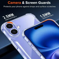 iPhone 16 - Stoßfestes Clear Case