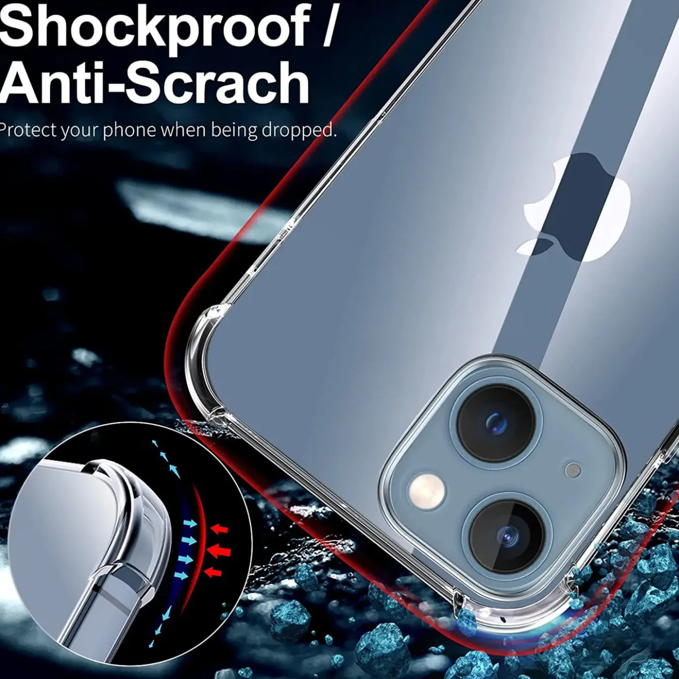 iPhone 14 - Stoßfestes Clear Case