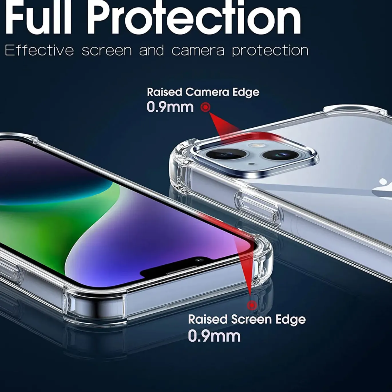 iPhone 14 - Stoßfestes Clear Case