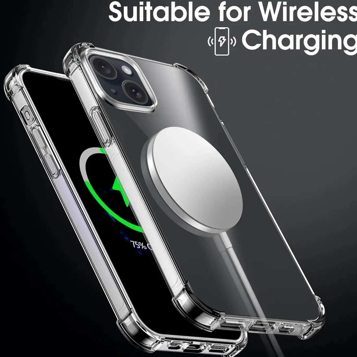 iPhone 15 - Stoßfestes Clear Case