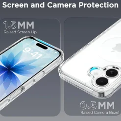 iPhone 17 - Transparente MagSafe Silikonhülle