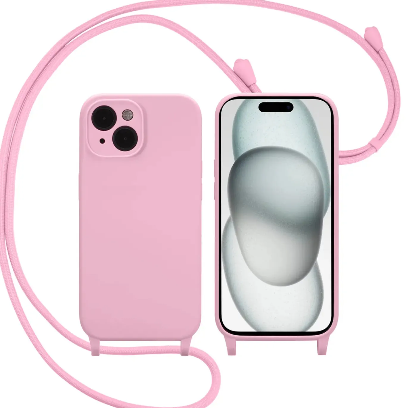 iPhone 15 - Umhängehülle mit Kameraschutz