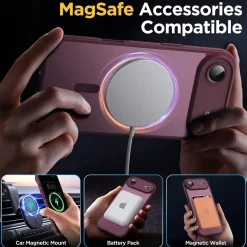 iPhone 17 Air - Farbige MagSafe Hülle mit Kameraschutz