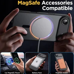 iPhone 17 Air - Farbige MagSafe Hülle mit Kameraschutz