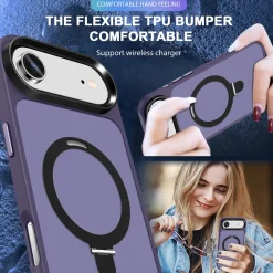 iPhone 17 Air - Farbige MagSafe Hülle mit Ring