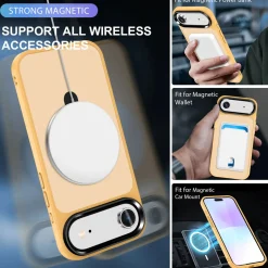 iPhone 17 Air - Farbige MagSafe Hülle mit Ring