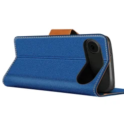 iPhone 17 Air - Jeanslook Klapphülle mit Kartenfach